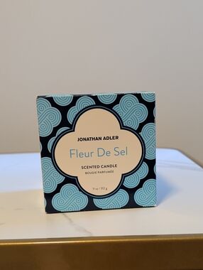 BRAND NEW jonathan adler fleur de sel candle